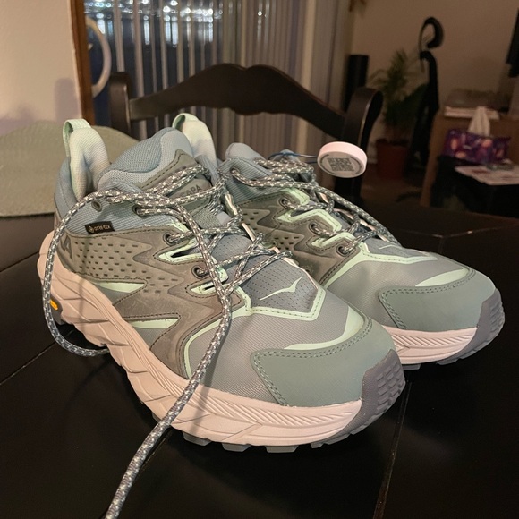Hoka One One Anacapa GORE-TEX Low Trellis Mercury Women size 8.5 new w/out box - Picture 1 of 6